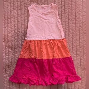 Crewcuts tiered maxi dress for little girls - size 5